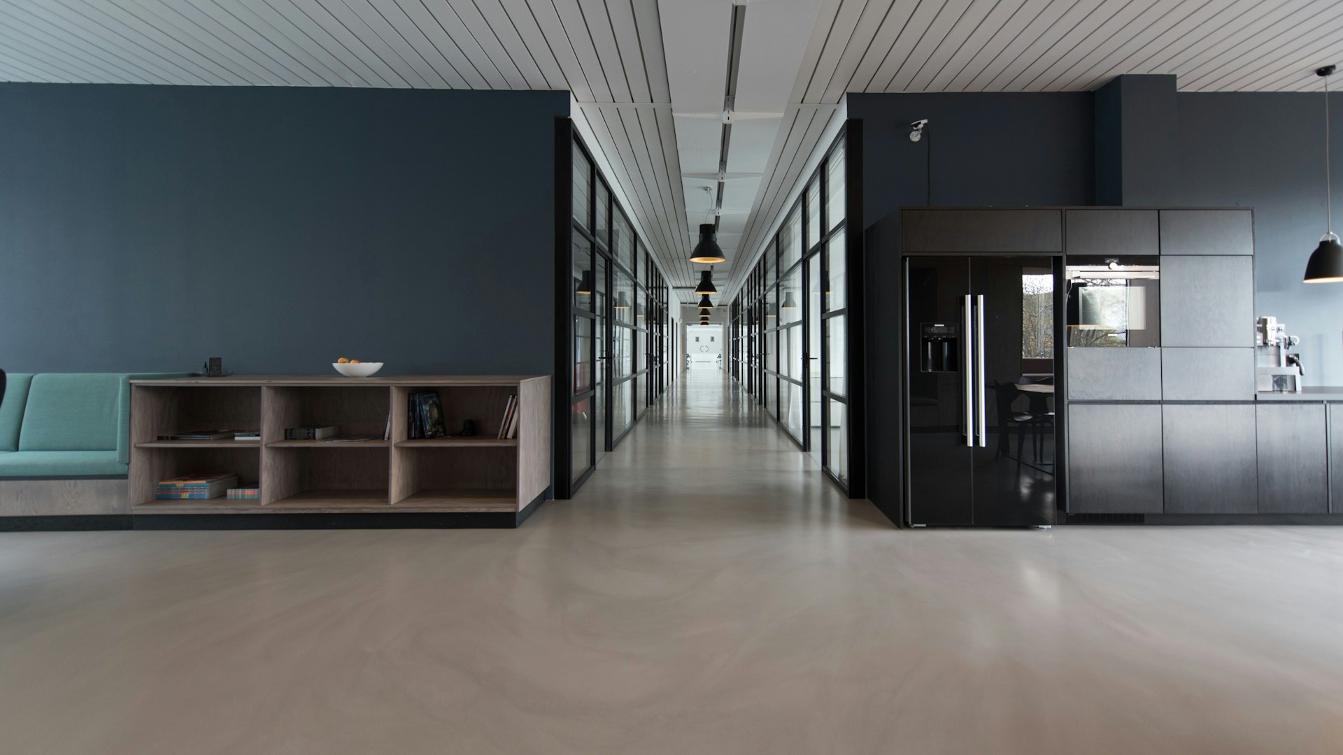 Modern office building